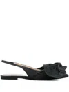 N°21 Ballerina Slingback In Black