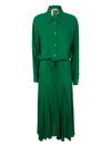 N°21 Viscose Dress In Grün