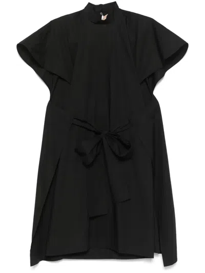 N°21 Belted Wrap Dress In Black
