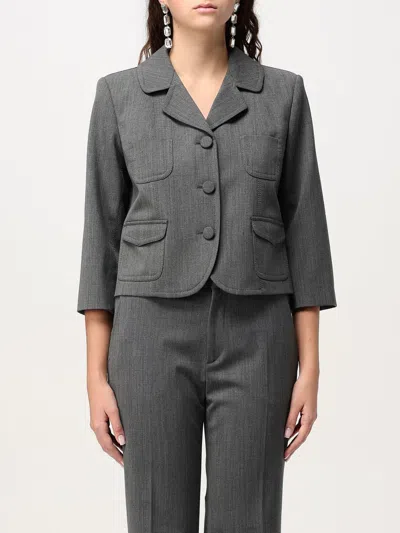 N°21 Blazer N° 21 Woman Color Grey In Grau