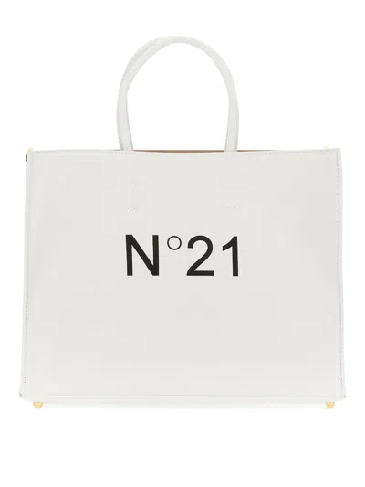 N°21 SHOPPER BAG WITH LOGO