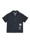 N°21 Camicia Bowling In Denim Chambray In Blue