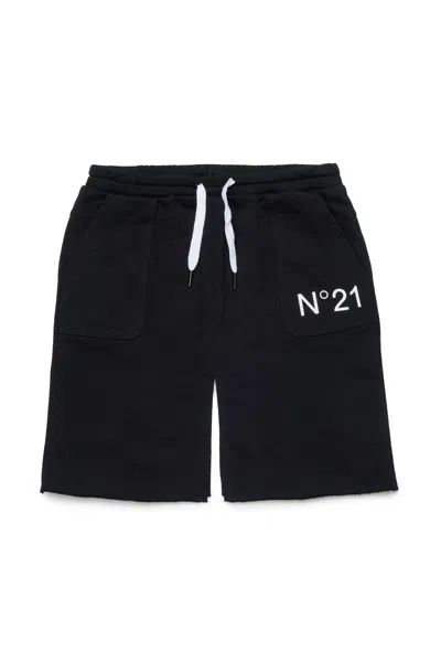 N°21 BRANDED FLEECE SKIRT