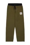 N°21 Logo-patch Track Pants In Green