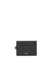 N°21 Card Holder With Logo In Black