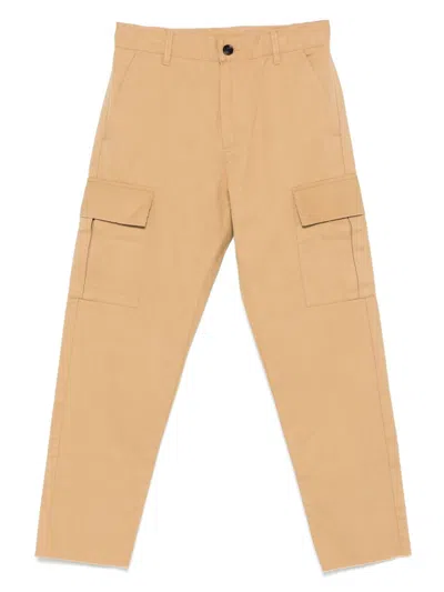N°21 Kids' Cargo Jeans In Neutrals