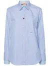 N°21 Classic Straight Shirt In Blue