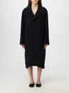 N°21 Coat N° 21 Woman Color Blue In Blau