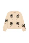N°21 Palm Trees Cardigan In White