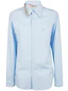 N°21 Cotton Shirt With Crystal