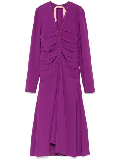 N°21 CREPE MIDI DRESS