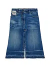 N°21 Denim Skirt In Blue