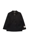 N°21 Double-breasted Blazer In Black