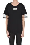 N°21 Double T-shirt In Black