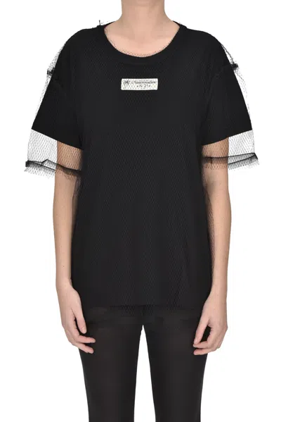 N°21 Double T-shirt In Black