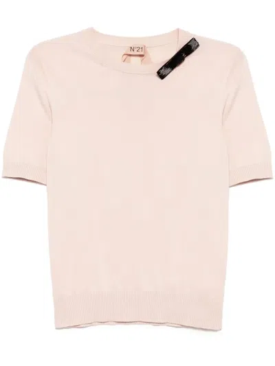 N°21 Embellished Top In Pink