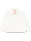 N°21 Fabric Blazer In White