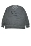 N°21 Logo-print Cotton Sweatshirt In 0n924