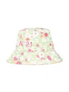N°21 Floral-print Bucket Hat In Green