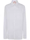 N°21 Long-sleeved Shirt In White