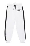 N°21 Logo-print Track Pants In White