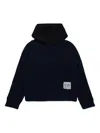 N°21 Maglione Misto Lana Con Cappuccio A Contrasto
