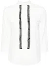 N°21 Lace Detail Blouse In White