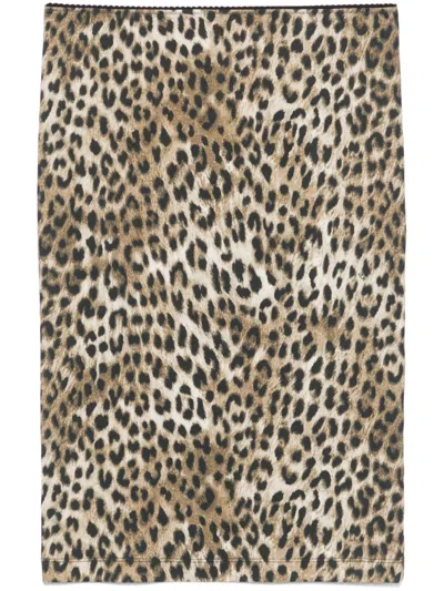 N°21 LEOPARD-PRINT SKIRT