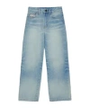 N°21 Light-wash Wide-leg Jeans In Blue