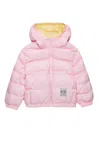 N°21 Logo-patch Padded Jacket In Pink