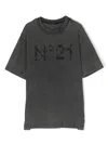 N°21 T-shirt N° 21 Kids Color Grey
