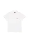 N°21 Printed Polo Shirt In White
