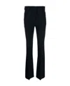N°21 Logo Embossed Casual Pants In Black