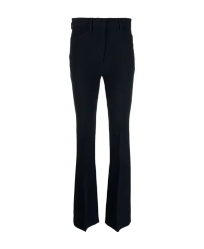 N°21 Logo Embossed Casual Pants In Black