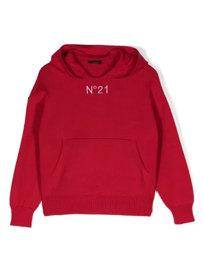 N°21 Kids' Knitwear In Red