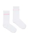 N°21 Logo-jacquard Socks In White