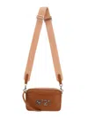 N°21 Logo Plaque Bag In Buff