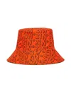 N°21 Logo-print Bucket Hat In Orange