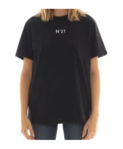 N°21 Logo-print Cotton T-shirt