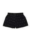 N°21 Logo-print Shorts In Black
