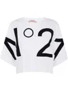 N°21 Jersey T-shirt In White