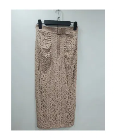 N°21 Logo Skirt In Gray
