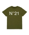 N°21 Logo T-shirt In Green