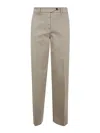 N°21 Pleat Detailed Cargo Pants In Beis