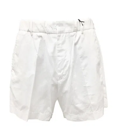 N°21 Loose Waist Shorts In White