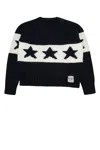 N°21 Alpaca-blend Pullover With Stars In 0n821