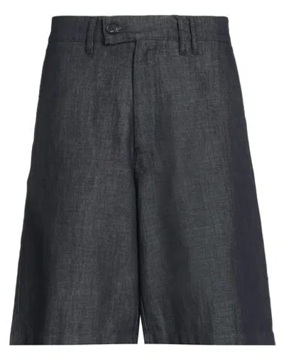 N°21 Man Denim Shorts Blue Size 36 Cotton, Linen