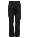 N°21 Man Pants Black Size 36 Cotton, Elastane