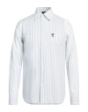 N°21 Man Shirt Light Blue Size Xl Cotton In Blue