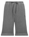 N°21 Man Shorts & Bermuda Shorts Grey Size Xl Cotton
